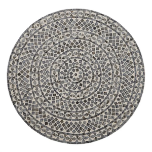 โต๊ะกาแฟทรงกลมประดับมุกหรูหราเฟอร์นิเจอร์ในบ้านจากโรงงานเวียดนาม - Product Image 2