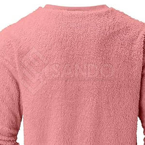 Sudadera Sherpa de talla grande para hombre superventas, alta calidad, 100% algodón, nuevo diseño, patrón sólido, estilo informal de invierno - Product Image 6