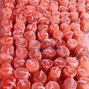 Umwelt freundliche natürliche Himalaya-Rosa-Salz blöcke Hand gefertigtes, individuell geformtes Tier, das Pferde hirsch rinder futter leckt - Product Image 2