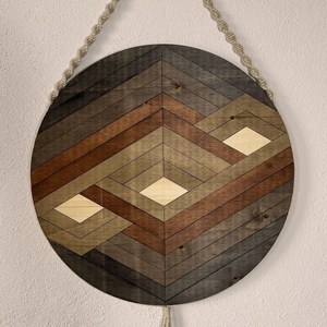 Beautifully Designed Wooden <b>Wall</b> Hanging Panel with Carved <b>Tree</b> of Life Spiritual and Artistic Decor for Elegant Home Interiors - Product Image 6