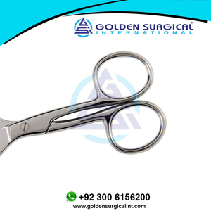 Cortador de cordón umbilical de patrón americano (tijeras de cordón) | Instrumentos de cirugía ginecológica | Tijeras placentarias - Product Image 4