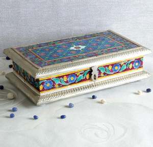 New Design Decorative Metal Jewelry <b>Box</b> for Home Decoration <b>and</b> Keeping Your Jewelry in Elegant Design - Product Image 2