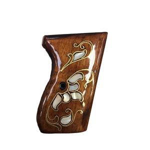Mirino ceco compatibile madreperla intarsio in legno impugnatura - Product Image 3