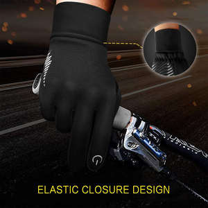 Guantes de Invierno Impermeables de Nailon con Pantalla Táctil, Ligeros, Cálidos, Flexibles y Elegantes para Ciclismo y Deportes al Aire Libre - Product Image 3