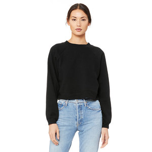BELLA + CANVAS Women's Raglan Pullover Fleece Sweatshirt WOMEN'S RAGLAN Letter Print Loose PULLOVER FLEECE Sweatshirt & Hoodie - Product Image 3