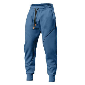 Pantalons de survêtement pour hommes à prix compétitif, taille à cordon, coupe ample, coupe-vent, pantalons de jogging à prix de gros bon marché - Product Image 2