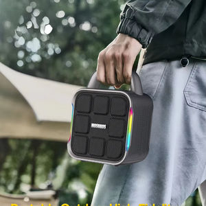 ระบบคาราโอเกะพกพาออลอินวัน ลำโพง <span class=keywords><strong>BeastBox</strong></span> 50W พร้อมไมโครโฟนไร้สาย 2 ตัว ไฟ RGB รองรับ BT/USB/TF/AUX ขนาดกะทัดรัด พกพาสะดวก - Product Image 2