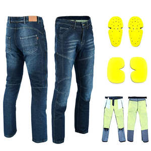 Pantalones de Motociclismo Unisex de Alta Calidad, Resistentes al Viento, con Protección, 100% Poliéster, con Protección para Rodillas y Caderas, para Verano e Invierno - Product Image 5