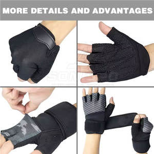Nouvelle arrivée Gants de fitness en néoprène pour les entraînements de gymnastique Musculation d'haltérophilie - Product Image 2