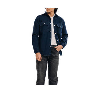 Nouvelle arrivée de chemises en jean Tenue décontractée Chemise en jean de bonne qualité Chemise en jean pour homme fabriquée au Pakistan - Product Image 2