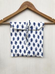 Pyjama indien floral imprimé à la main, en coton, robe de nuit - Product Image 6