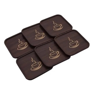 ที่รองแก้วไม้ทรงกลม TQC Acacia ดีไซน์เรียบง่ายทันสมัย คุณภาพสูง สำหรับชา กาแฟ ไวน์ และแก้ว - Product Image 5