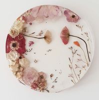 Bol de service en résine époxy fait main pour table de cuisine, idéal pour cadeaux de mariage, décoration intérieure, usage modélisation - Design personnalisable et étanche