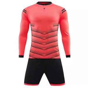 Conjunto de Uniforme de Portero de Fútbol para Hombre Adulto al por Mayor, Camiseta y Pantalones Cortos Transpirables con Sublimación, Ropa de Entrenamiento para Equipos OEM - Product Image 4