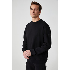 Sweat-shirt à col rond pour homme GRIMELANGE OLLIE, manches longues, détails brodés - Product Image 5