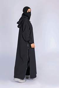 Ropa Deportiva Holgada de Invierno con Estampado Transpirable de Secado Rápido para Mujeres Musulmanas, Poliéster/Nailon, Talla Grande - Product Image 4