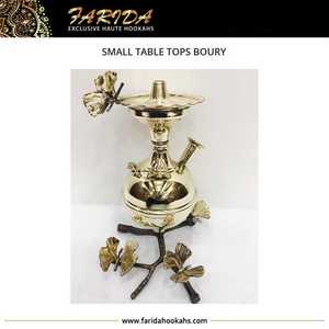 Vente chaude De Luxe Égyptien Shisha Boury Narguilé Premium Dessus De Table En Acier Inoxydable avec Un Design Unique Nouvelle Laque En Laiton De Qualité Supérieure - Product Image 2