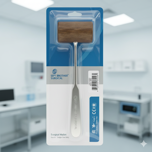 Martillo Quirúrgico Ortopédico Médico con Cabeza de Madera y Acero Inoxidable - Product Image 5