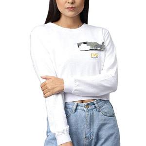 Sudaderas Elegantes para Mujer, de Alta Calidad, 100% Algodón, Otoñales, Ecológicas, de Secado Rápido, con Bolsillo Delantero, Logotipo Personalizado Impreso, Diseño Recortado - Product Image 1