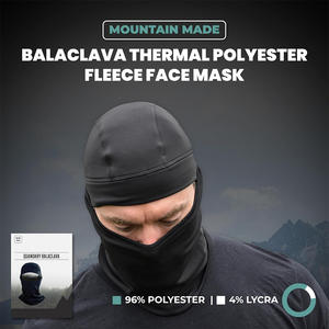 Masque de cagoule chaud avec logo personnalisé pour les sports d'hiver et les activités de plein air Tissu respirant pour la moto et la pêche - Product Image 2