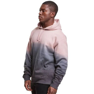 Venta al por Mayor de Sudaderas con Capucha de Moda Personalizadas OEM, Sudaderas con Capucha para Hombre con Estampado, Lavado Ácido y Efecto Desgastado por el Sol - Product Image 2