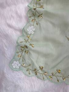 Sari de seda Taby pesado clásico de Bollywood para mujer, última Ropa Étnica exclusiva, hermoso Sari estampado hecho a mano con blusa - Product Image 2