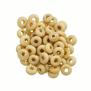 Cuentas de Vidrio Color Granate Claro Hechas a Medida, Ideales para la Reventa por Diseñadores de Joyería y Tiendas de Cuentas, en Forma Cilíndrica - Product Image 6