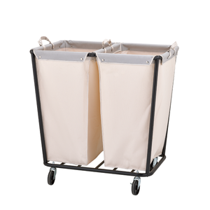 Modern Oxford Fabric <b>Laundry</b> Cart with Wheels Large Capacity Household <b>Storage</b> Basket for Clothes <b>Organization</b> - Product Image 5