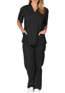 เครื่องแบบโรงพยาบาลของผู้หญิงวัสดุนิ่มป้องกันริ้วรอยแห้งเร็วชุดพยาบาล - Product Image 3