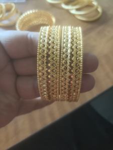 Juego de Pulseras y Brazaletes de Lujo al por Mayor, Estilo Étnico Indio Vintage, Aleación de Tungsteno y Zinc, Hechos a Mano, Antideslustre, para Novia - Product Image 3