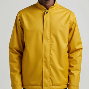 Chaqueta de bombardero Hombres OEM Logotipo personalizado Hombres Chaquetas de satén Chaqueta de bombardero personalizada Hombres Varsity con forro grueso Moda de invierno - Product Image 4