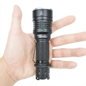 ZEROBEAM T20 LED <b>Flashlight</b> Turbo Moonlight Modes 3100 Lumens IPX8 100m Waterproof 340m Beam Aluminum Alloy Compact Durable - Product Image 1