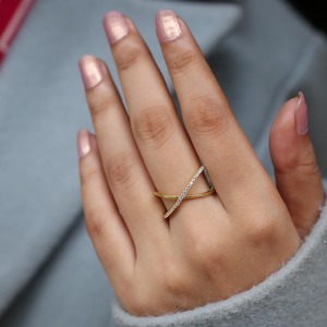 2025 moda S925 plata esterlina nuevo circón personalizado Cruz joyería anillo fino hecho a mano elegante boda regalo de cumpleaños para mujeres - Product Image 1