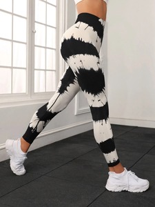 2023 nueva llegada mallas transpirables para mujer gimnasio entrenamiento Yoga pantalones ropa deportiva Leggings - Product Image 5