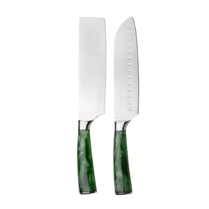 Juego de Cuchillos de Chef Profesionales de Acero Inoxidable con Hojas Hechas a Mano de Primera Calidad, Alta Durabilidad y Diseño Sostenible para Uso con la Mano Derecha - Product Image 5