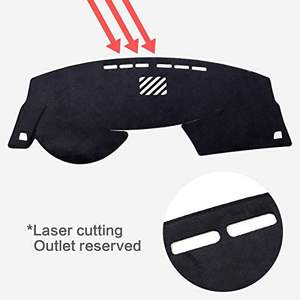 Tapis de tableau de bord pour <span class=keywords><strong>Lexus</strong></span> <span class=keywords><strong>RX</strong></span> 350 <span class=keywords><strong>450H</strong></span> 2010 <span class=keywords><strong>2011</strong></span> 2012 2013 2014 2015 Dashmat Pad LHD Dashboard Cover Carpet Sun Shade Mats Black - Product Image 4