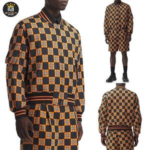 Chaqueta Bomber de lana para hombre con estilo con cuello levantado Ropa informal de manga larga de alta calidad para invierno Nuevo diseño - Product Image 6