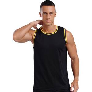 Moda blanco baloncesto camisetas sin mangas verano deportes chaleco sin mangas cuello redondo baloncesto camisa baloncesto entrenamiento equipo uniforme - Product Image 1