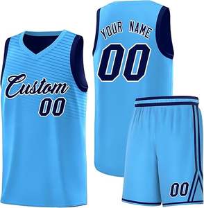 Fournisseur en vrac uniforme de basket-ball 2025 personnalisé OEM sublimation équipe maillot shorts pro qualité vêtements de sport en gros - Product Image 3