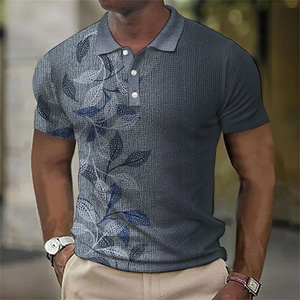 Tops d'été Plus Size Short Sleeve Homme Casual Cotton Luxury High Quality Fashion Clothes Plus Size Men's Polo Shirts - Product Image 2