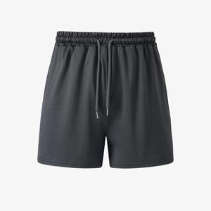 Pantalones cortos de Yoga de entrenamiento de talla grande con Control de barriga alta para mujer, pantalones cortos de Fitness medios de algodón 100% con patrón sólido para pantalones cortos informales sueltos altos - Product Image 1