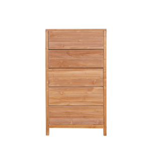 Armoire design minimaliste en bois de teck d'Indonésie au meilleur prix - Product Image 2