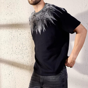 เสื้อยืดผู้ชายพิมพ์ลาย DTG เสื้อยืดวินเทจน้ำดองออกแบบได้ตามต้องการ - Product Image 3