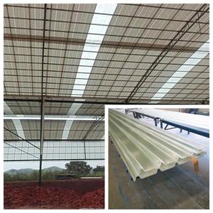 Feuille de fibre de verre ondulée de 1,5 mm combinée à une <span class=keywords><strong>plaque</strong></span> d'acier - Product Image 3