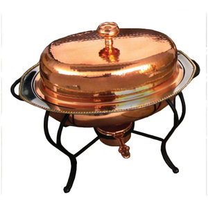 Nouveau Style multi-usages utilisation de mariage finition brillante chauffe-plats stockage des aliments chauds chauffe-plats en métal chauffe-plats - Product Image 4