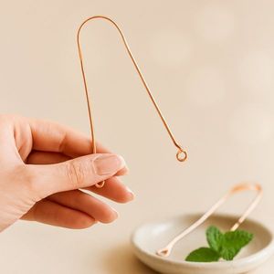 Limpiador de lengua de cobre puro para la rutina diaria de cuidado bucal, ayuda a eliminar toxinas y mejorar la limpieza bucal - Product Image 5