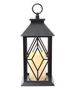 Farol de Hierro con Alambre Negro, Perfecto para Decoración de Balcones, Ofrece Iluminación Cálida y Suave con un Hermoso Trabajo Metálico - Product Image 4