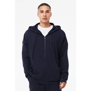 Vente en gros d'usine Sweat à capuche zippé pour homme 100% coton Style décontracté et streetwear Fermeture éclair Logo personnalisé - Product Image 4
