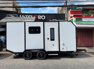 Heavy Duty Off Road Camper <b>Trailer</b> with Kitchen and Storage High Quality Travel Caravan. - Product Image 4