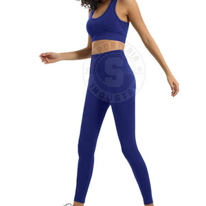 Nuevo Diseño de Alta Calidad, Conjuntos de Yoga para Mujer con Cintura Elástica, Transpirables, Ajustables y Cómodos, Conjuntos de Yoga para Gimnasio - Product Image 2